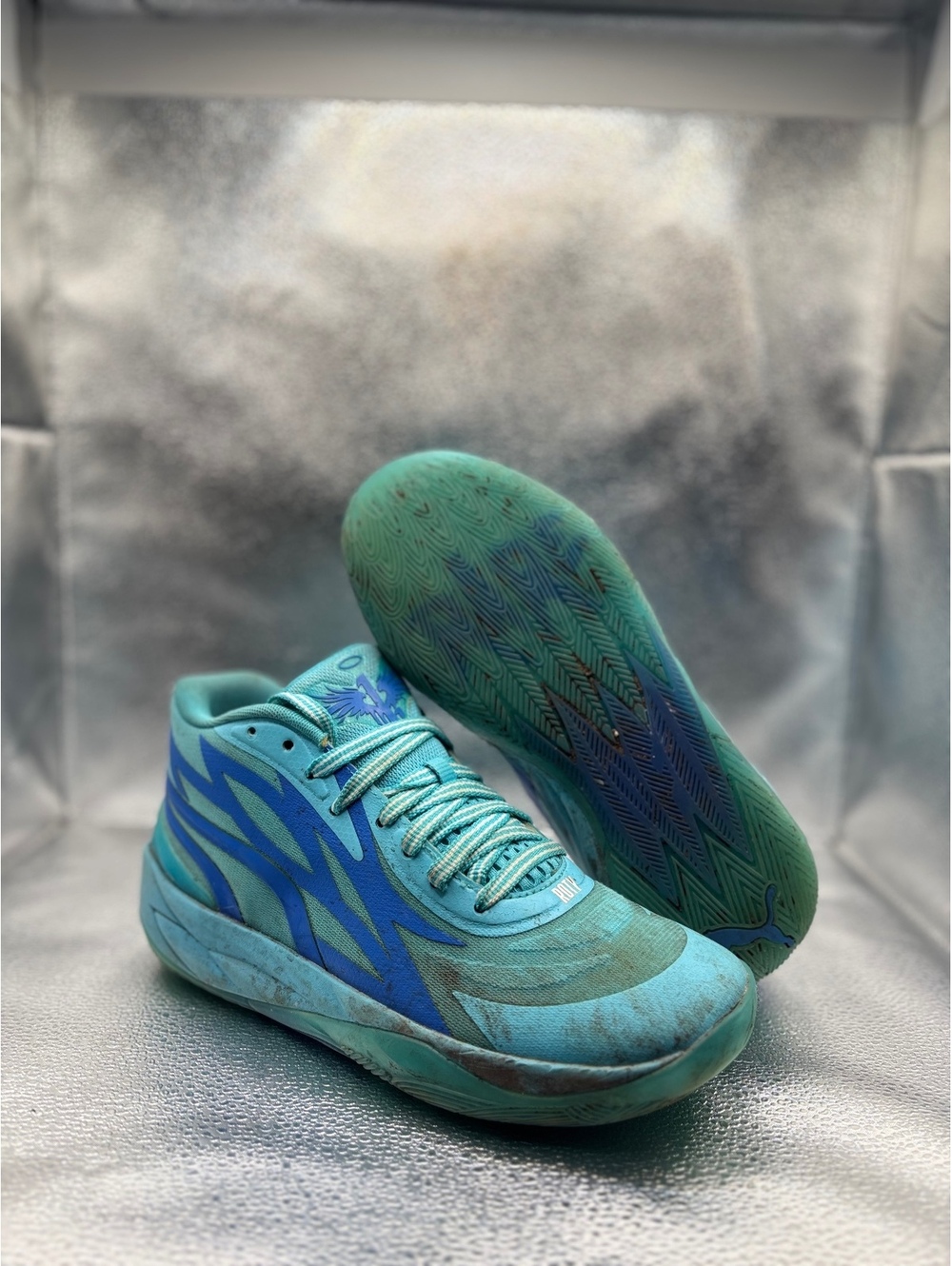 Puma Lamelo ball MB.02 blue still Altra